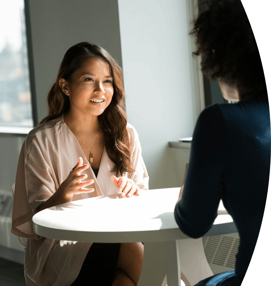 People collaborating and resolving conflicts